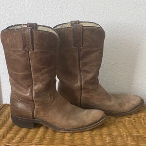 Women’s Brown Leather Boots